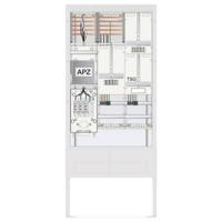 ABN SZ207ZA2512 Meteraansluitzuil Inhoud: 1 stuk(s)