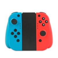 Linker en rechter draadloze Bluetooth spelbesturing gamepad voor schakelaar Joy-con (blauw + rood)
