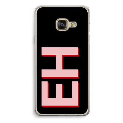 Monogram: Samsung Galaxy A3 (2016) Transparant Hoesje