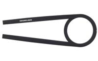 Hebie chainglider 38 tands - lang 486-535mm - nexus 5 e-bike - zwart