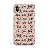 Zwarte poes: iPhone XS Tough Case