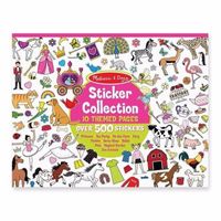 Sticker collectie meisjes 700 stuks - thumbnail