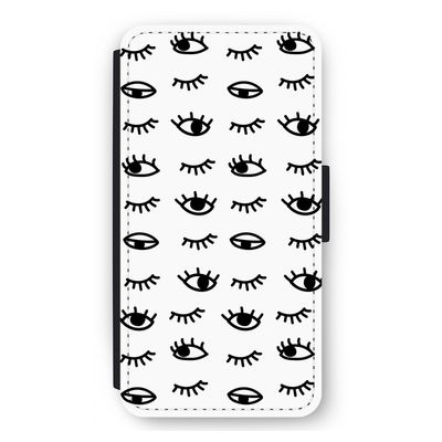 Eye pattern #2: iPhone 11 Pro Max Flip Hoesje
