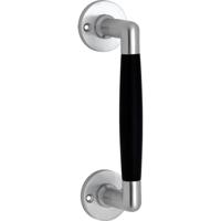 Deurgreep Ton rond rozet MMC/ebben