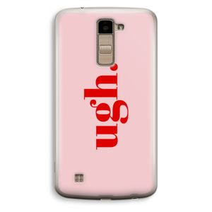 Ugh: LG K10 (2016) Transparant Hoesje