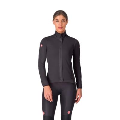 Castelli Alpha 150 W jacket lange mouw light black dames L Castelli Alpha 150 W jacket lange mouw light black dames L
