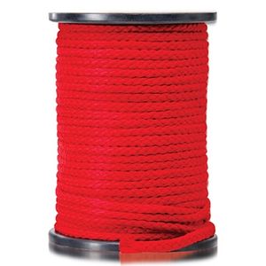bondage touw 60 meter - rood