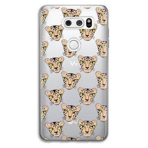 Tijger: LG V30 Transparant Hoesje