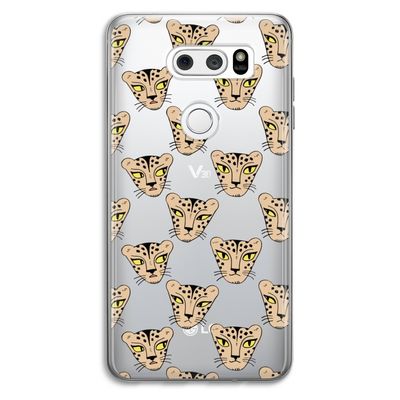 Tijger: LG V30 Transparant Hoesje