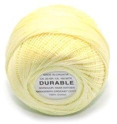 Durable Borduur- en haakkatoen 1023 Light Yellow