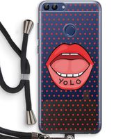 Yolo Denise: Huawei P Smart (2018) Transparant Hoesje met koord