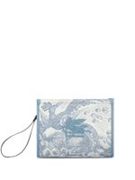 ETRO pochette médium en jean - Bleu