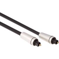 Optische professionele toslink kabel 0.75 meter verguld