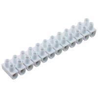 Kroonsteen 12-polig 2,5mm2 wit Kroonsteen 12-polig 2,5mm2 wit