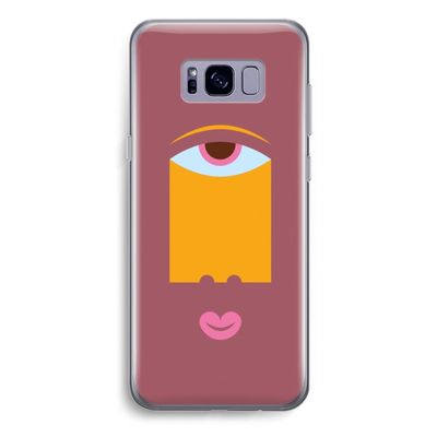 Mono V: Samsung Galaxy S8 Plus Transparant Hoesje