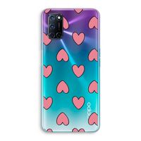 Ondersteboven verliefd: Oppo A52 Transparant Hoesje