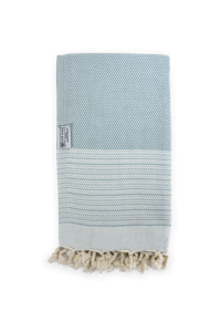 The One Towelling Hamam Exclusive Spring Green Pearl Blue