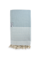 The One Towelling Hamam Exclusive Spring Green Pearl Blue