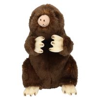 Pluche mol knuffel 21 cm