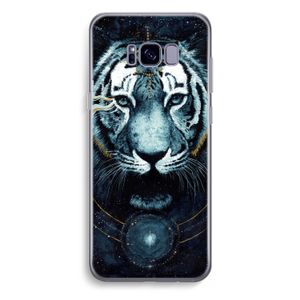 Darkness Tiger: Samsung Galaxy S8 Plus Transparant Hoesje