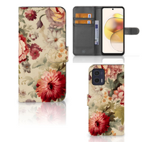 Hoesje voor Motorola Moto G73 Bloemen - thumbnail