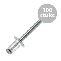 Penn Elcom SG-91408GE Popnagels 4x 8.5mm gegroefd (100 stuks)