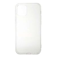 iPhone 12 Pro Max Back Cover Siliconen Transparant - thumbnail