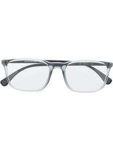 Emporio Armani lunettes de vue à monture carrée - Tons neutres