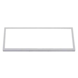 LED Paneel - 30x60 Helder/Koud Wit 6400K - 24W Opbouw Rechthoek - Mat Wit - Flikkervrij