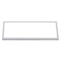 LED Paneel - 30x60 Helder/Koud Wit 6400K - 24W Opbouw Rechthoek - Mat Wit - Flikkervrij