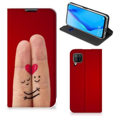 Huawei P40 Lite Hippe | Standcase | Liefde - Origineel Romantisch Cadeau