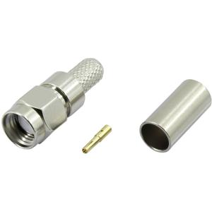 TRU COMPONENTS SMA-JC-RG58-1 1372236 SMA-Reverse-connector Stekker, recht 50 Ω 1 stuk(s)