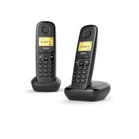 Gigaset A270 Duo DECT-telefoon Nummerherkenning Zwart - thumbnail