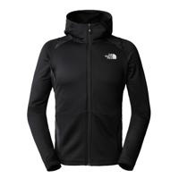 The North Face Athletic Outdoor Full Zip Hoodie Heren Fleece Tnf Black-Asphalt Grey XXL