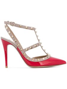 Valentino Garavani Rockstud pumps - Rouge