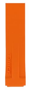 Horlogeband Tissot T0482172705700 / T610031515 Rubber Oranje 17mm