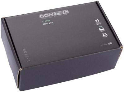 CONTEC Ct brake shoe v-stop medium comp screw box25pa