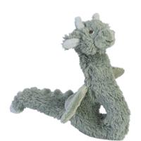 Happy Horse Rammelaar Draak Tine - lichtgroen - 18 cm - baby rammelaars - kraamcadeau