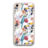 Bloemen tukan: iPhone 7 Transparant Hoesje Bloemen tukan: iPhone 7 Transparant Hoesje