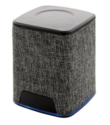 XD Collection speaker Light Up bluetooth 14 cm ABS grijs 2 delig XD Collection speaker Light Up bluetooth 14 cm ABS grijs 2 delig