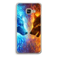 Fire & Ice: Samsung Galaxy A3 (2016) Transparant Hoesje