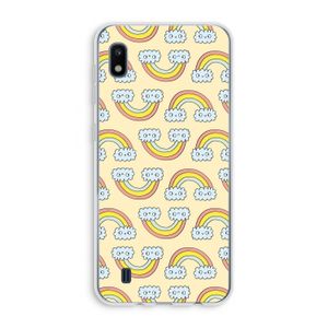 Regenboog: Samsung Galaxy A10 Transparant Hoesje