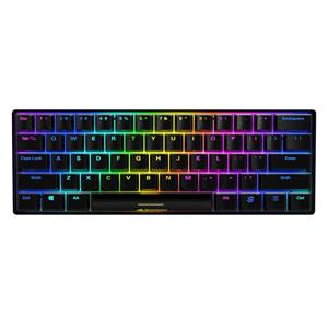 Sharkoon SKILLER SGK50 S4 gaming toetsenbord RGB leds, Hot-swappable, 60%