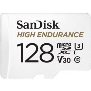 SanDisk High Endurance flashgeheugen 128 GB MicroSDXC UHS-I Klasse 10