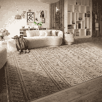 Vloerkleed Vintage Catherine Groen 200x290 Cm Laagpolig Villeroy & Boch - Dekbed-Discounter.nl
