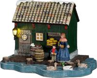 Zaanse schuur battery operated l18,5xb12,5xh12,5cm - Luville