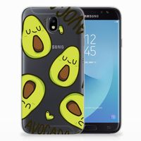 Samsung Galaxy J7 2017 | J7 Pro Telefoonhoesje met Naam Avocado Singing