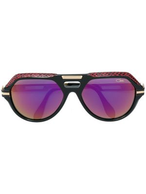 Cazal lunettes de soleil à monture oversize - Noir