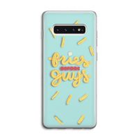 Always fries: Samsung Galaxy S10 4G Transparant Hoesje