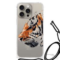 Back Cover iPhone 15 Pro Max Watercolor Tiger